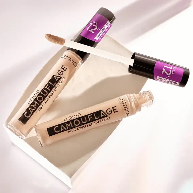 Catrice Liquid Camouflage High Coverage Concealer Рідкий консилер для обличчя No 001 - зображення 3
