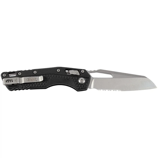 Нож Microtech MSI Stonewash PS Tri-Grip Polymer Black - изображение 2
