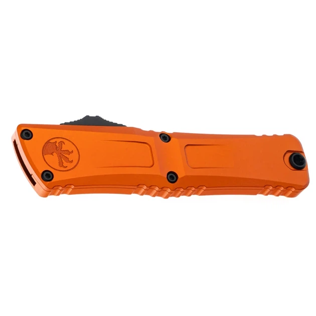 Нож Microtech Combat Troodon GEN III D/E Black Orange Cеррейтор - изображение 2