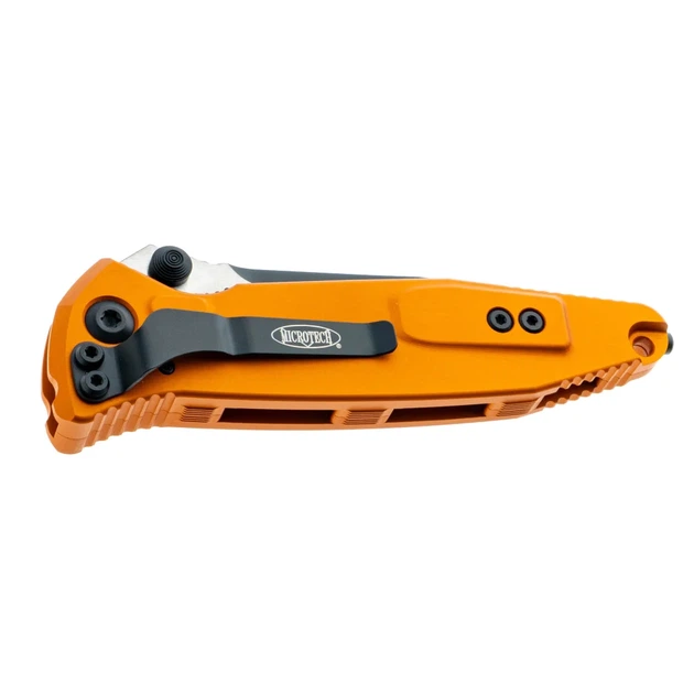 Нож Microtech Socom Elite T/E Black Standard Orange Tangerine - изображение 3