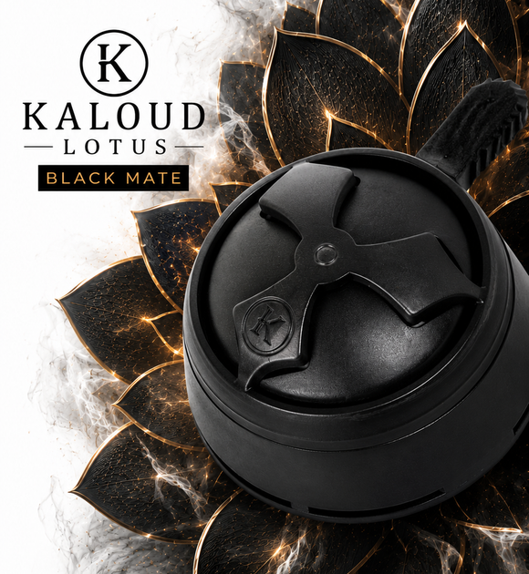 Калауд Kaloud Lotus чорний матовий регулятор жару Лотус екран для вугілля 7см діаметр - Фото 1 Калауд Kaloud Lotus чорний матовий регулятор жару Лотус екран для вугілля 7см діаметр - зображення 1