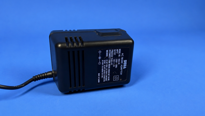 Блок Питания Sega Mega Drive 1 Master System 10V 1.2A Black 2m Б/У - изображение 3