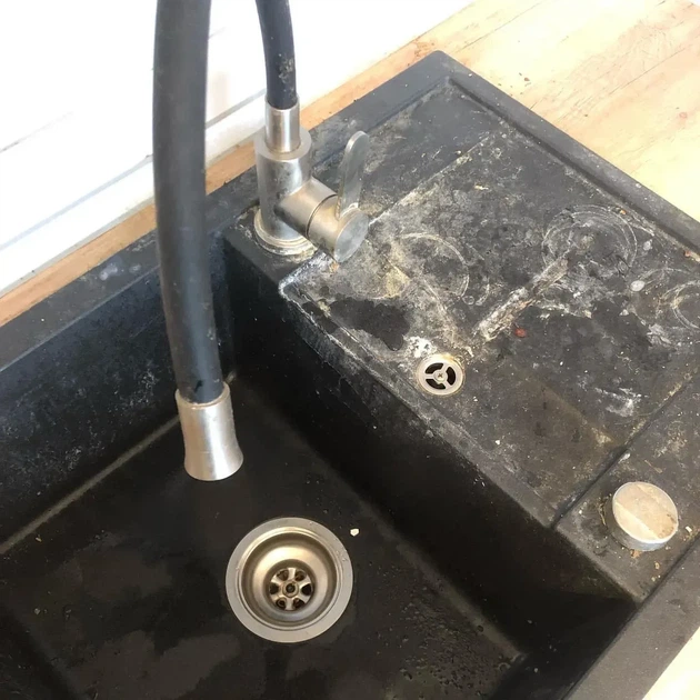 Набір для кухні та ванни 3в1 Med Kitchen + Clean Tile Power + Bee Floor 1 л - зображення 3