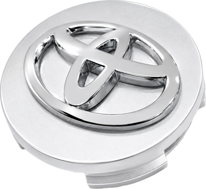 Комплект автомобильных колпаков (заглушек) на литые диски Toyota 62/62 мм 2 шт Silver (RCS0034) - Фото 3 Комплект автомобильных колпаков (заглушек) на литые диски Toyota 62/62 мм 2 шт Silver (RCS0034) - изображение 3