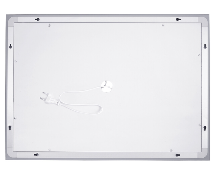 Дзеркало Lidz Kubis (KU2) 1000х800 з LED-підсвічуванням Touch, з антизапотіванням, з димером, рег. яскравості LD78LF6141008048450 - зображення 4