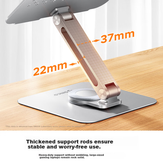 Підставка для ноутбука ORICO ST10 360° Silver - зображення 3