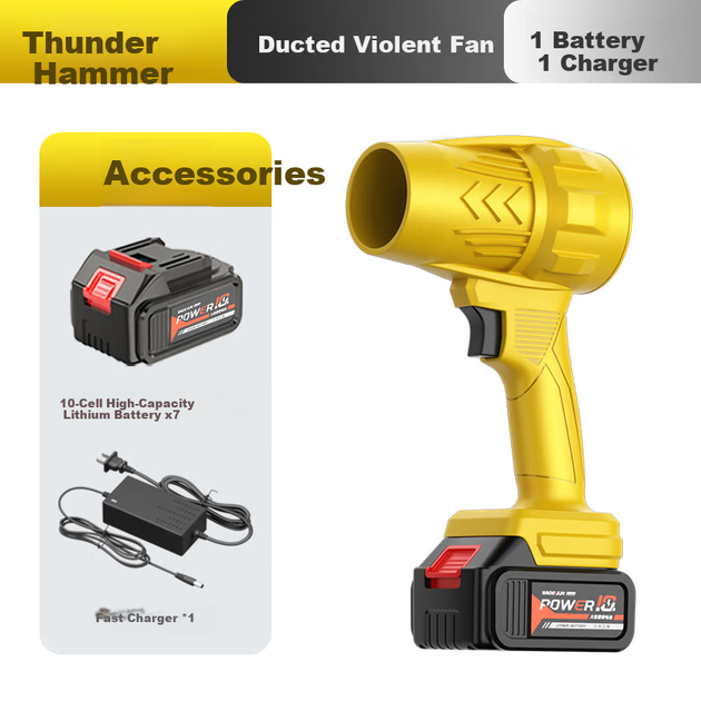 Deyun Handao Violent Fan Storm Blizzard Dust Removal Turbo Industrial Blower High Power Strong Blower Dust Cleaner - изображение 5