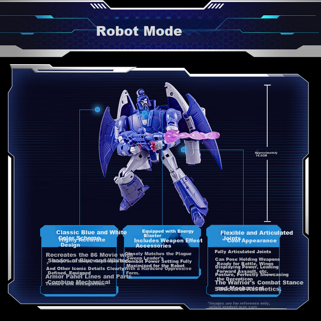 Трансформери Studio Series Voyager Class 86 Movie Plague G2249 Хлопчики Дитяча іграшкова модель Подарункова - изображение 3