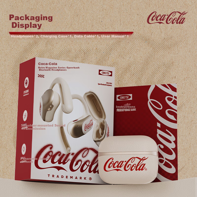 Наушники Coca-Cola CokeT32 Open-Ear - изображение 8