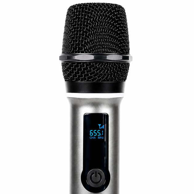 Беспроводные микрофоны для караоке 2шт Sing-e ZQS-2M506 комплект из двух беспроводных микрофонов беспроводной караоке микрофон - изображение 5