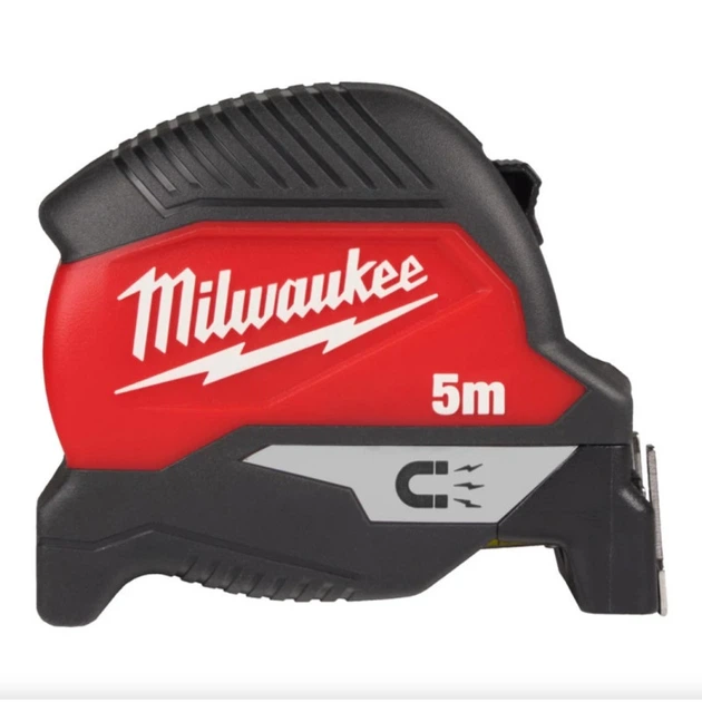 Рулетка магнитная MAGNETIC MILWAUKEE (Gen4), 5м (30мм) - Фото 1 Рулетка магнитная MAGNETIC MILWAUKEE (Gen4), 5м (30мм) - изображение 1