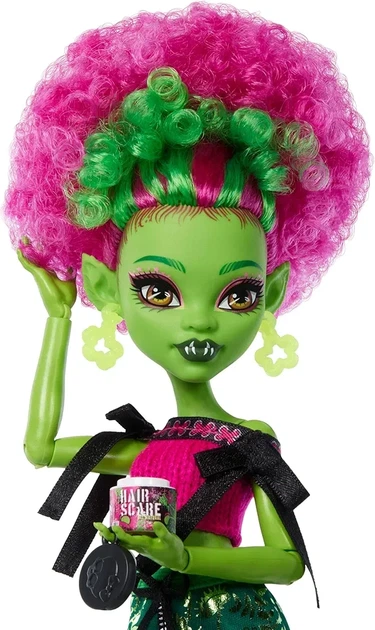 Кукла Monster High Self-Scare Secrets Venus McFlytrap Монстер Хай Венера МакФлайтрап Mattel JHK45 - Фото 5 Кукла Monster High Self-Scare Secrets Venus McFlytrap Монстер Хай Венера МакФлайтрап Mattel JHK45 - изображение 5