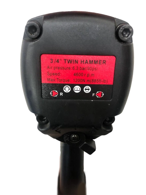 Пневматический гайковерт ударный 3/4" , усилие 1220 Hm 15560 - изображение 2