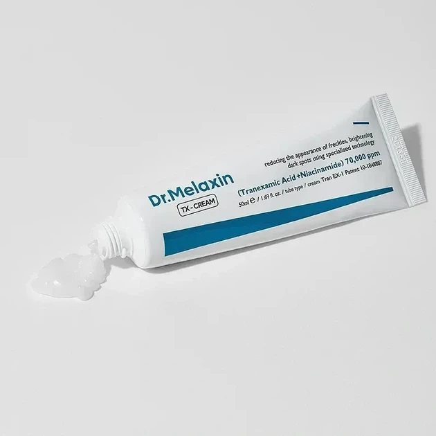 Осветляющий крем для лица с транексамовой кислотой Dr.Melaxin - TX-Cream - 50 g - Фото 3 Осветляющий крем для лица с транексамовой кислотой Dr.Melaxin - TX-Cream - 50 g - изображение 3