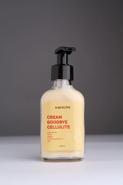 Ліфтинг - крем антицелюлітний з перцем чилі DailyLove Cream goodbye cellulite 125 ml - Фото 1 Ліфтинг - крем антицелюлітний з перцем чилі DailyLove Cream goodbye cellulite 125 ml - изображение 1