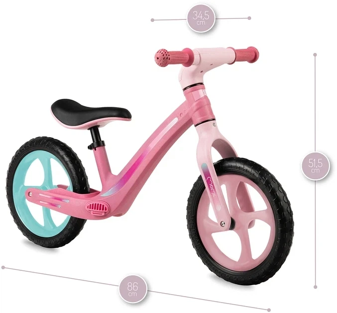 Беговел MoMi MIZO Pink - Фото 4 Беговел MoMi MIZO Pink - изображение 4