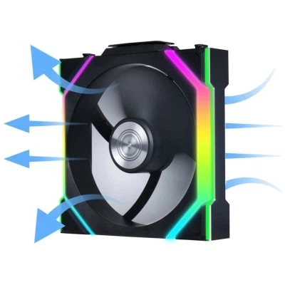 Кулер до корпусу Lian Li Uni Fan SL WIRELESS Reverse, 120-1, B (G99.12RSL1W1B.00) - зображення 6