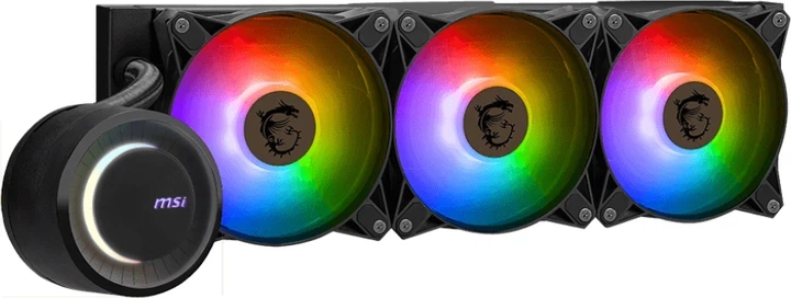 Система рідинного охолодження MSI MAG CoreLiquid E360 ARGB Black - изображение 3