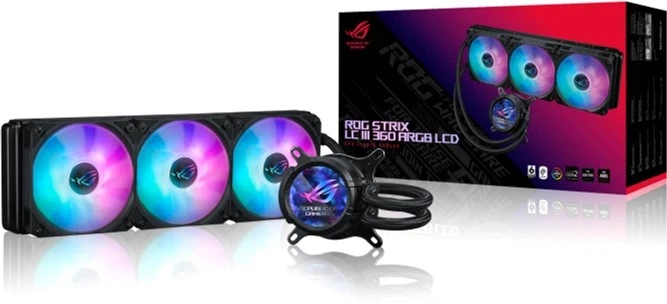 Система водяного охолодження Asus ROG Strix LC III 360 ARGB LCD (90RC00W1-M0UAY0) - изображение 10