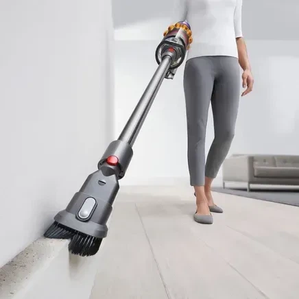 Аккумуляторный пылесос Dyson V15 Detect Absolute 2023 Yellow/Nickel (446986-01) - изображение 3