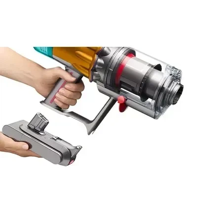 Аккумуляторный пылесос Dyson V12s Detect Slim Submarine Yellow/Nickel (485350-01) - Фото 5 Аккумуляторный пылесос Dyson V12s Detect Slim Submarine Yellow/Nickel (485350-01) - изображение 5