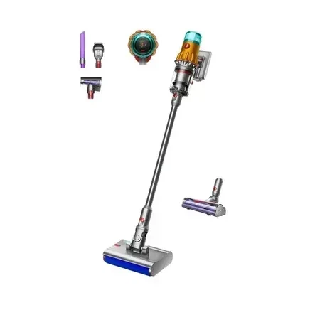 Аккумуляторный пылесос Dyson V12s Detect Slim Submarine Yellow/Nickel (485350-01) - Фото 6 Аккумуляторный пылесос Dyson V12s Detect Slim Submarine Yellow/Nickel (485350-01) - изображение 6