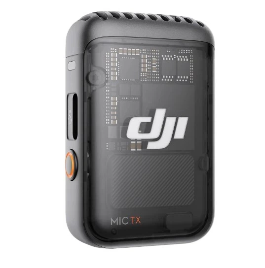 Передавач радіосистеми DJI Mic 2 Transmitter Shadow Black (CP.RN.00000328.01) - изображение 3