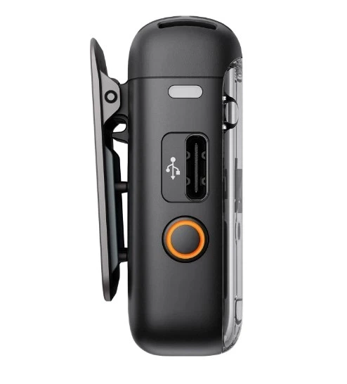 Передавач радіосистеми DJI Mic 2 Transmitter Shadow Black (CP.RN.00000328.01) - изображение 4