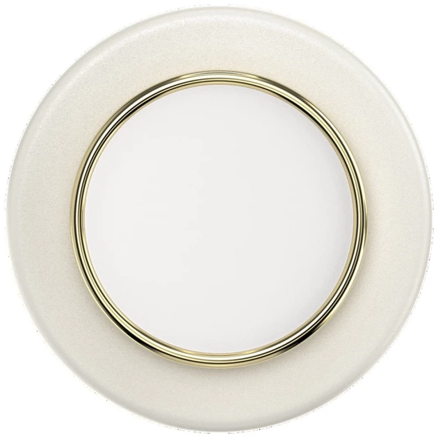 Держатель для телефона Popsockets Round Luxe Coconut Creme Enamel Beige (808938) - изображение 2