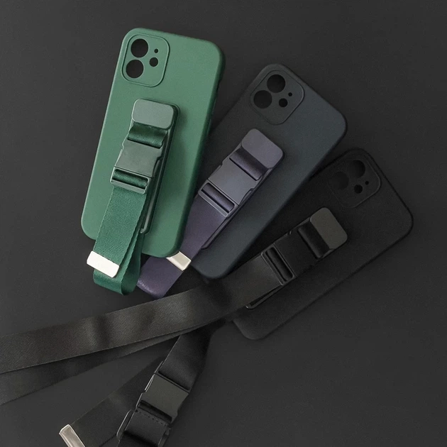 Чехол Hurtel с ланцюжком для iPhone 13 mini Navy (9145576218006) - изображение 13