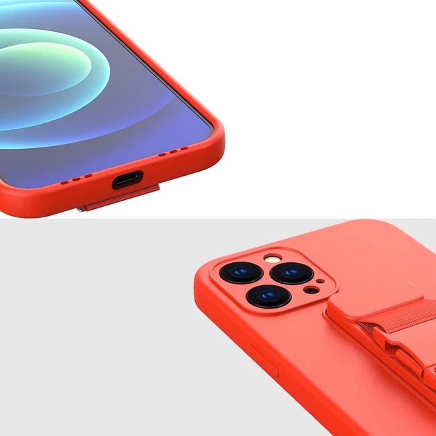 Чехол Hurtel Rope Case для iPhone 12 Pro Max Red (9145576217900) - изображение 5