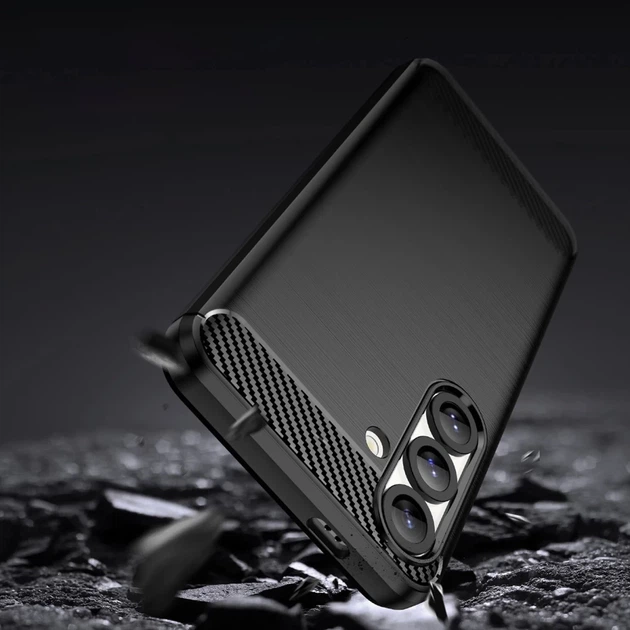 Чехол Hurtel Carbon Case для Nothing Phone (3a) Черный (5907769378515) - Фото 4 Чехол Hurtel Carbon Case для Nothing Phone (3a) Черный (5907769378515) - изображение 4