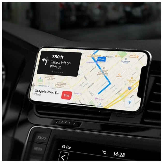 Автодержатель Popsockets Car Vent 2 + PopGrip Black (805925) - Фото 7 Автодержатель Popsockets Car Vent 2 + PopGrip Black (805925) - изображение 7