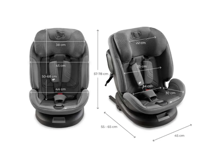 Автокрісло Xpedition 3 i-Size, Kinderkraft (Grey), 00-00305302 (KCXPED03GRY0000) - Фото 7 Автокрісло Xpedition 3 i-Size, Kinderkraft (Grey), 00-00305302 (KCXPED03GRY0000) - зображення 7