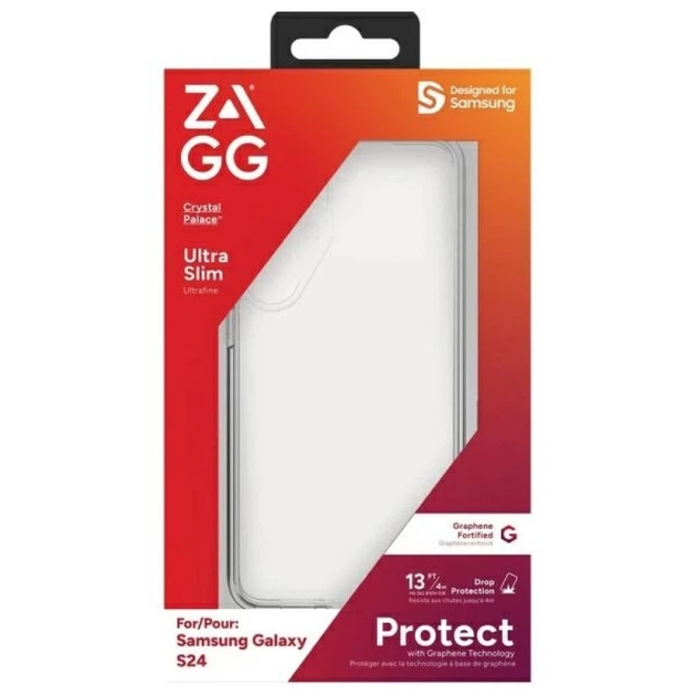 Чохол ZAGG Crystal Palace для Samsung Galaxy S24 Clear (600281) - зображення 8