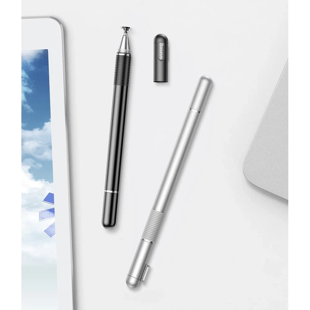 Стилус-ручка Baseus Golden Cudgel Capacitive Stylus Pen Silver (ACPCL-0S) - изображение 11