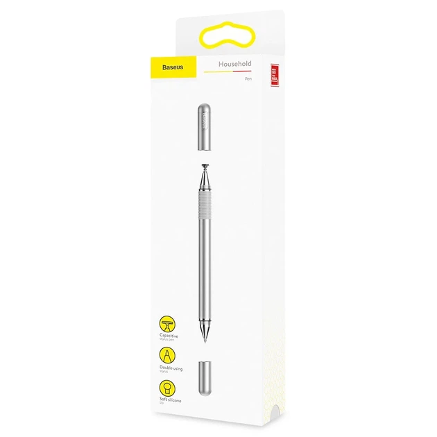 Стилус-ручка Baseus Golden Cudgel Capacitive Stylus Pen Silver (ACPCL-0S) - изображение 14