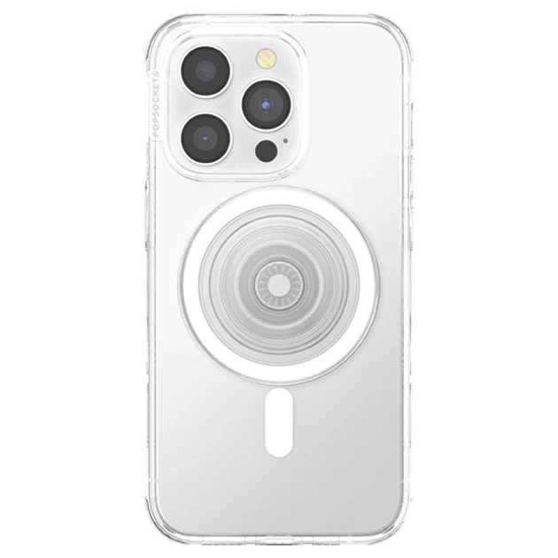 Держатель Popsockets PopGrip MagSafe 2 Transparent (806827) - изображение 3