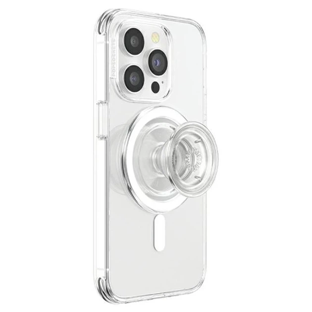 Держатель Popsockets PopGrip MagSafe 2 Transparent (806827) - изображение 5