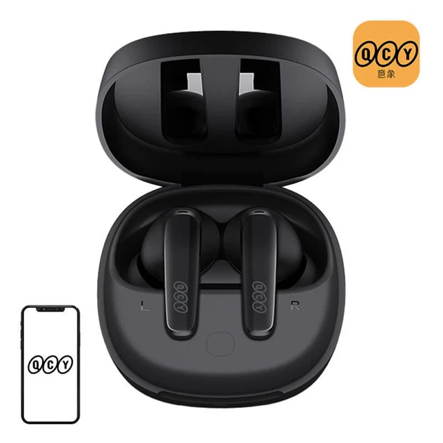 Навушники QCY T13x Black (T13x black) - Фото 1 Навушники QCY T13x Black (T13x black) - зображення 1