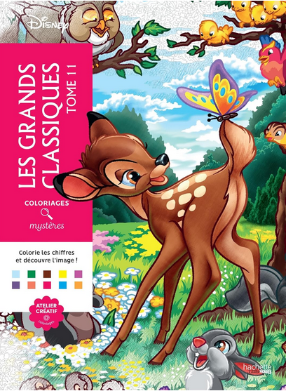 Розмальовка Disney Hachette по номерам Les Grands Classiques Tome 11 - Фото 7 Розмальовка Disney Hachette по номерам Les Grands Classiques Tome 11 - зображення 7