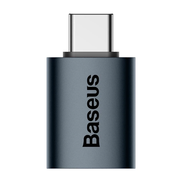 Адаптер Baseus Ingenuity OTG USB Type-C do USB-A 3.1 Blue (ZJJQ000003) - Фото 2 Адаптер Baseus Ingenuity OTG USB Type-C do USB-A 3.1 Blue (ZJJQ000003) - зображення 2