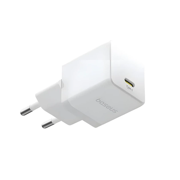 Мережевий зарядний пристрій Baseus Palm PD/FC/QC 30W USB-C White (P10111605213-00) - зображення 3