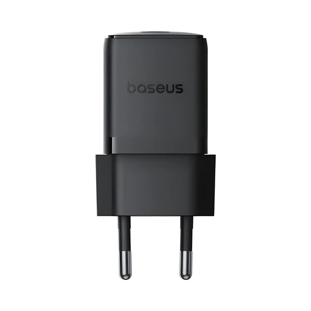 Мережевий зарядний пристрій Baseus Palm PD/FC/QC 30W USB-C Black (P10111605113-00) - зображення 4