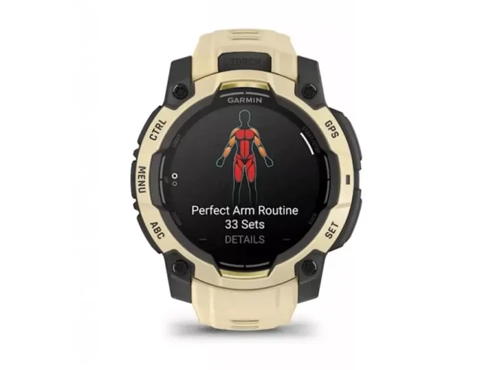 Смарт-годинник Garmin Instinct 3 45mm AMOLED Citrine with Citrine Band (010-02936-02) - изображение 2
