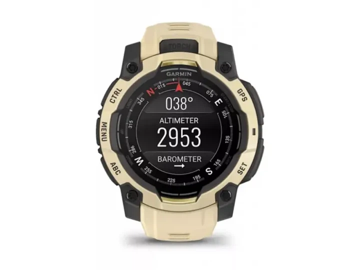Смарт-годинник Garmin Instinct 3 45mm AMOLED Citrine with Citrine Band (010-02936-02) - изображение 9
