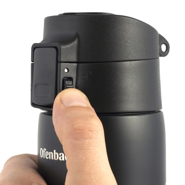 Термокружка Ofenbach NB-101300 480 мл красная из нержавеющей стали, герметичная, для кофе и чая - Фото 4 Термокружка Ofenbach NB-101300 480 мл красная из нержавеющей стали, герметичная, для кофе и чая - изображение 4