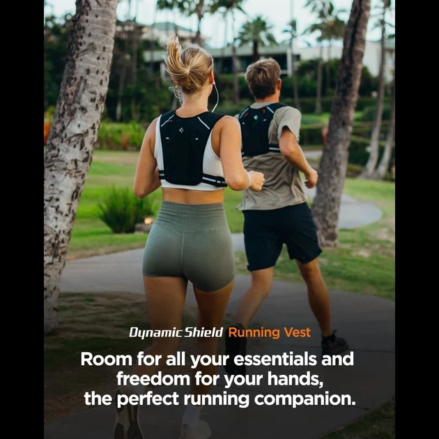 Жилет для бега Spigen A720 Dynamic Shield Running Vest (L-XL) Black (AMP11390) - изображение 13