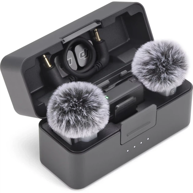 Беспроводная микрофонная система DJI Mic Mini 2 (2 TX + 1 RX + Charging Case) с зарядным кейсом - изображение 6