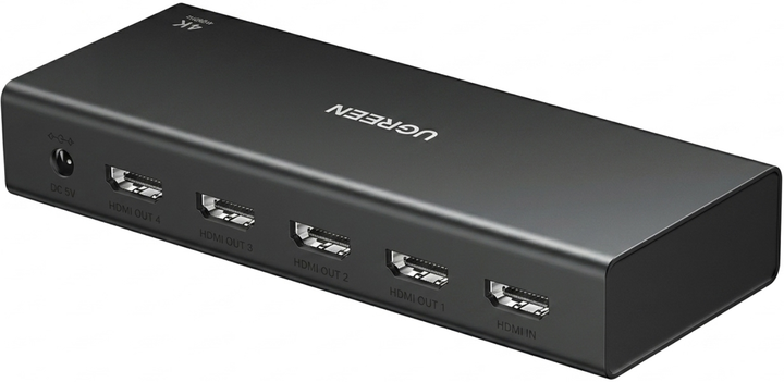 HDMI-розгалужувач UGREEN CM603 1x4 4K UHD Black - Фото 1 HDMI-розгалужувач UGREEN CM603 1x4 4K UHD Black - зображення 1